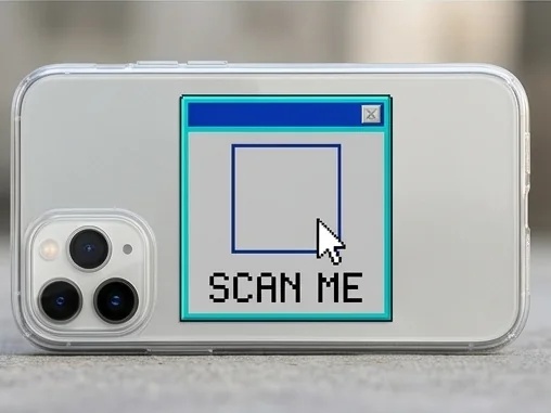 SCAN ME knock! 케이스 시안